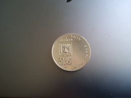 Münze Israel Silber 900
