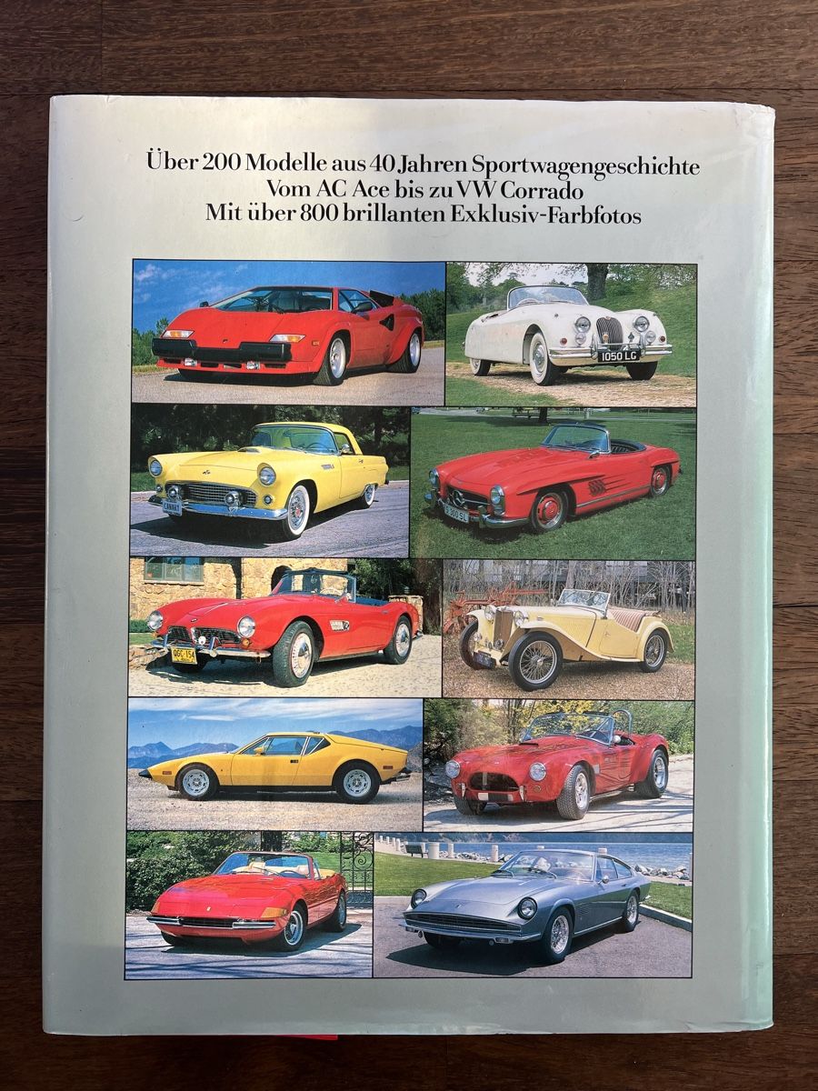 Libri: Das grosse Buch der Sportwagen – Usato da Weesen venduto da Elmax1 1