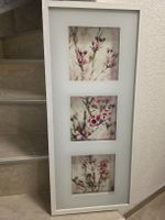 Ikea Erikslund Bild mit 3 Drucken Blumen 72x32cm