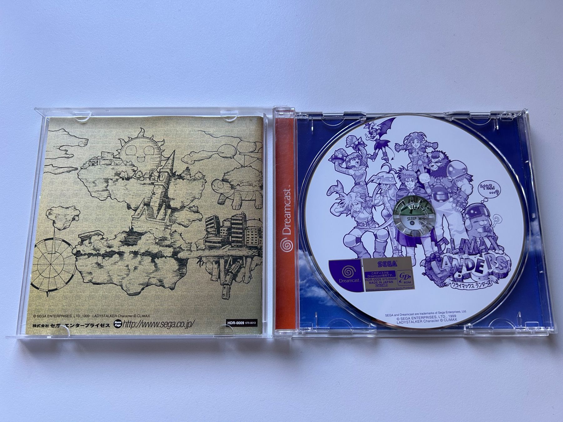 Sega Giochi: Climax Landers Sega Dreamcast Spiel OVP – Usato da Belp venduto da retrovideogamers 1
