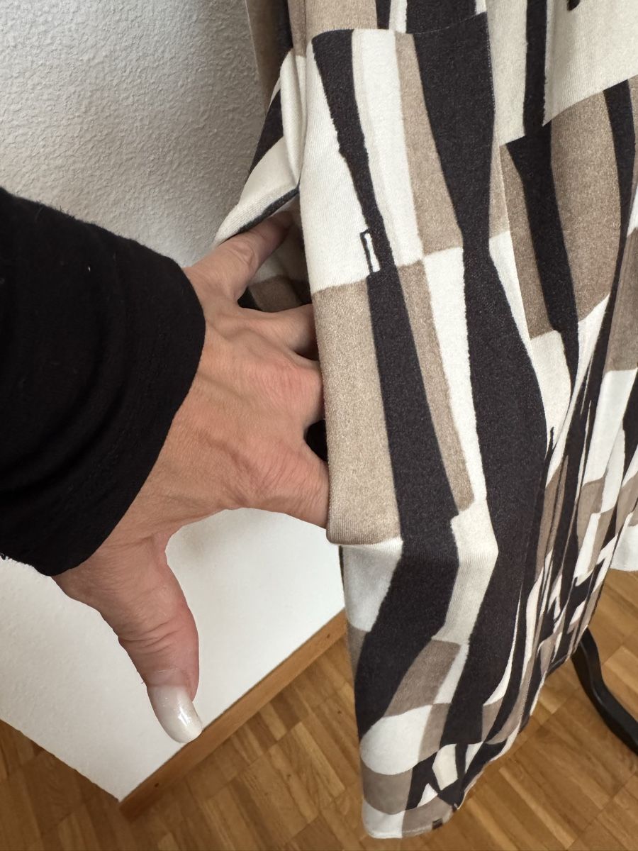 Luukaa Vestiti: Robe LUUKAA à motifs géométriques, taille 2, élégante! – Nuovo e nell'imballaggio originale da Morges venduto da sandy069 1