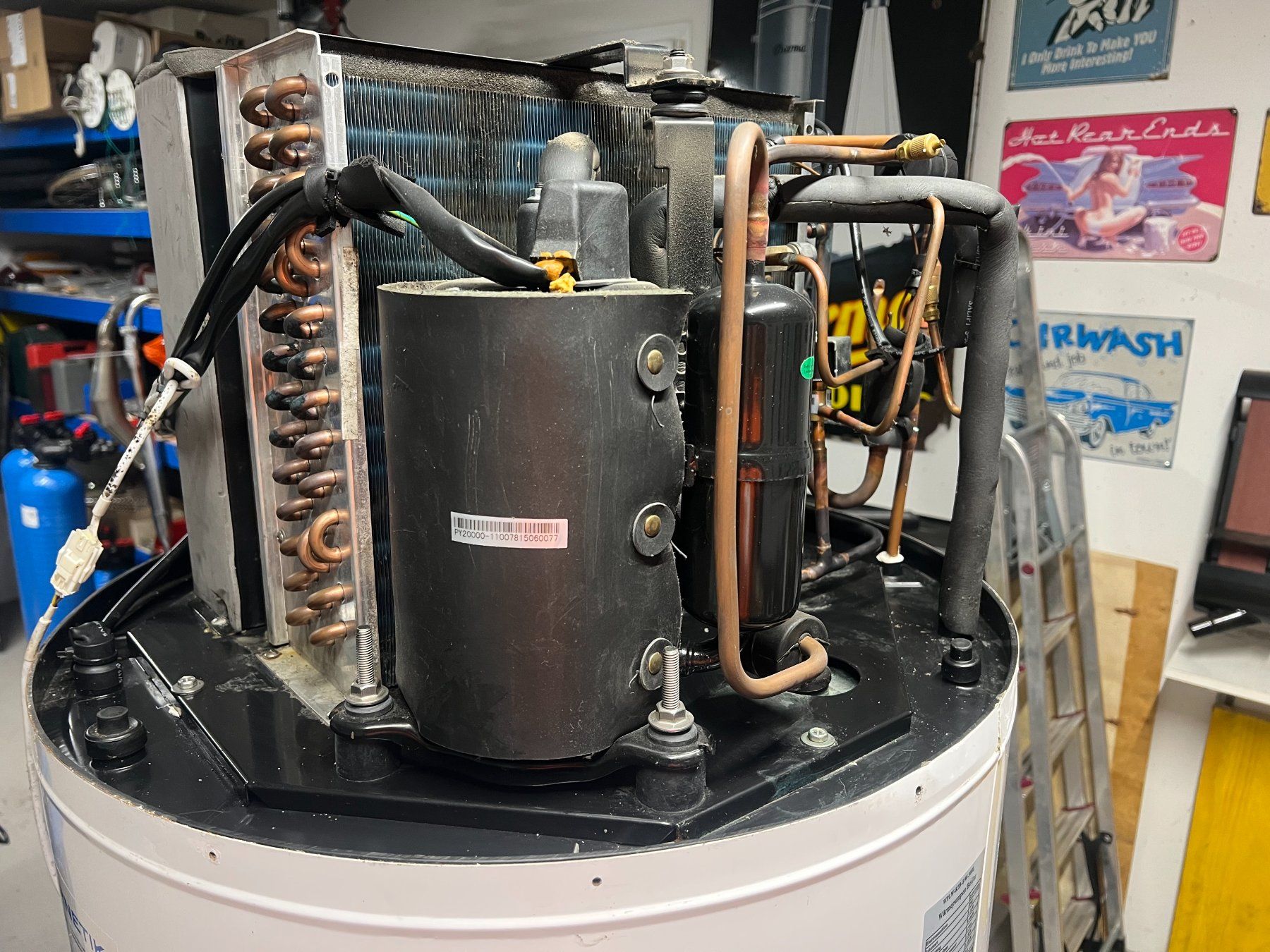 Sanitär: Wärmepumpenboiler Kibernetik – Gebraucht aus Egerkingen von Kalkschutzboilerprof 1