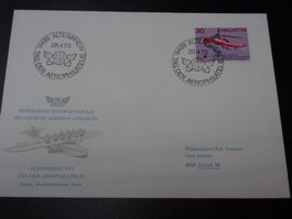 Brief Tag der Aerophilatelie Altenrhein 28.4.1973