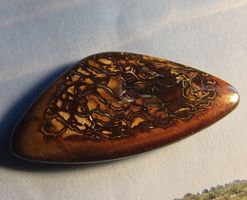 🔥 Boulder Opal Edelstein, Top Schliff, Rarität...
