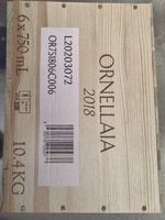Ornellaia 6x 2018 im Mövenpic Keller gelagert/ Original 