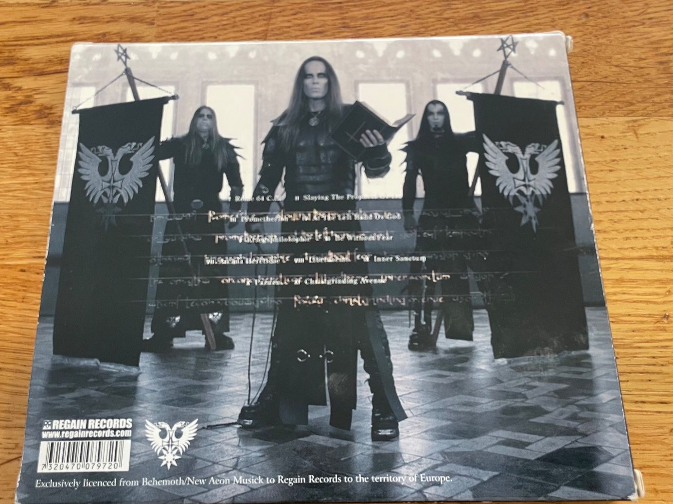 CD: Behemoth-The Apostasy – Usato da Muri b. Bern venduto da AdidasCollector 1