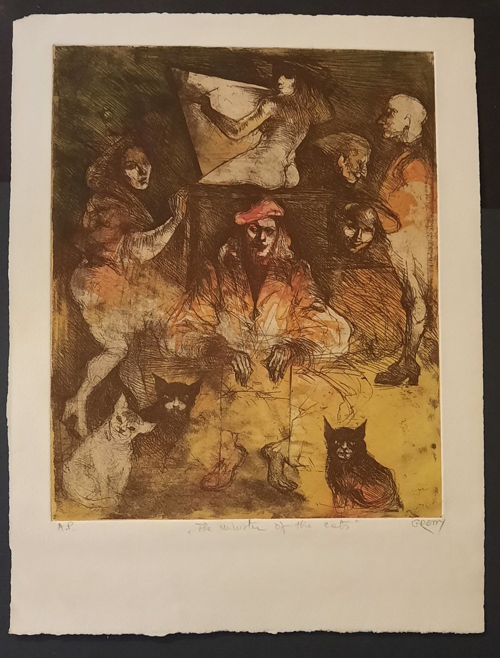 Gemälde: GRETTY RUBINSTEIN  1945 - 2001 – Gebraucht aus Genève von Enigme8