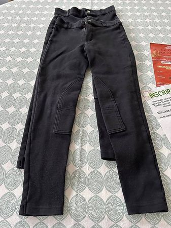 Lot de deux pantalons d'équitation enfant 8 ans