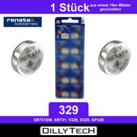 Renata 329 SR731SW Knopfzellenbatterie - 1 Stk.