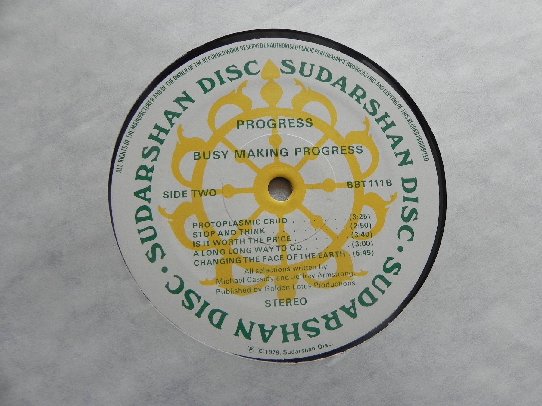 Vinyles: LP Engl. Progressiv Rock Band Busy Making Progress 1978 – D'occasion à Siebnen par krimsie 4
