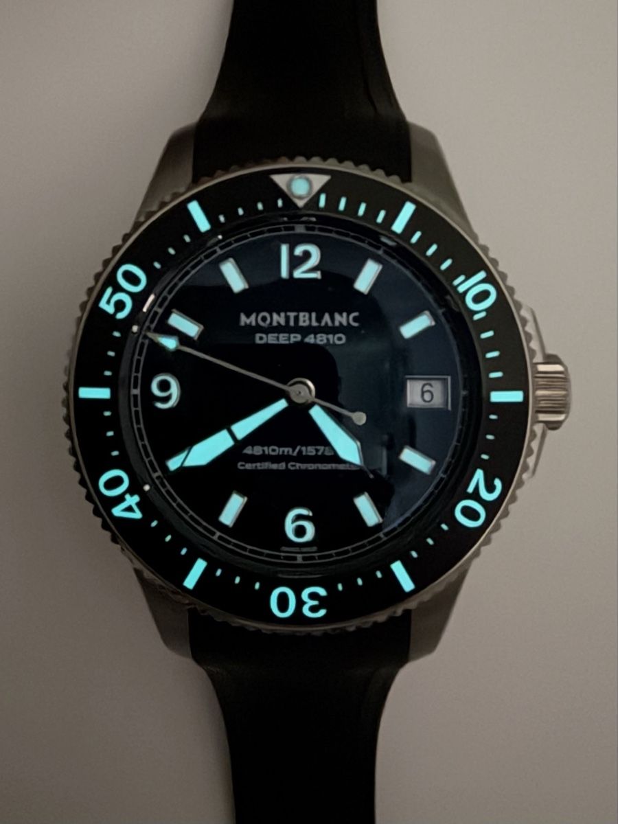 Montblanc Orologi: Montblanc Iced Sea 0 Oxygen Deep – Nuovo (secondo la descrizione) da Zürich venduto da puki6 6