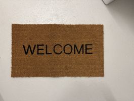Fussmatte Welcome 
