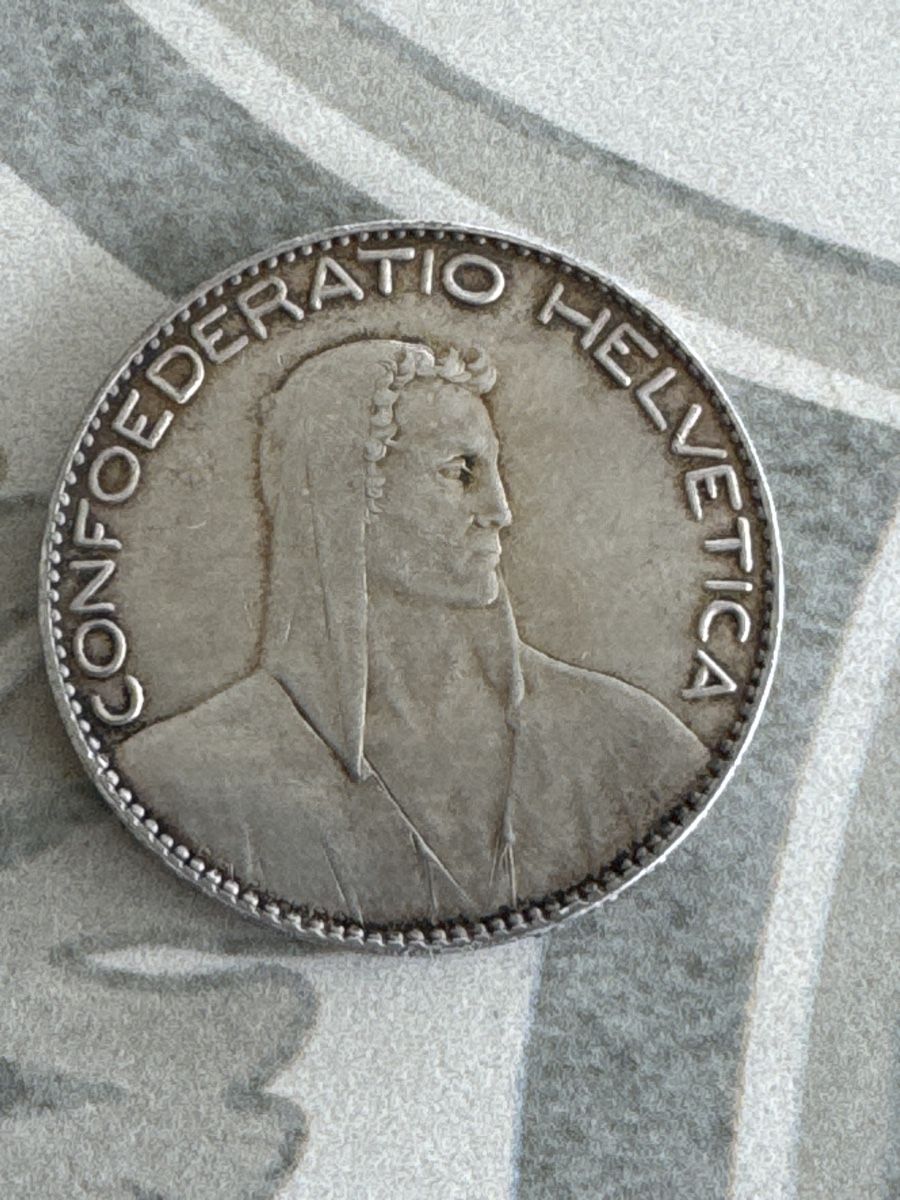 Alle Münzen: 5 Franken 1922 – Gebraucht aus Bern von Daniel-wyss 1
