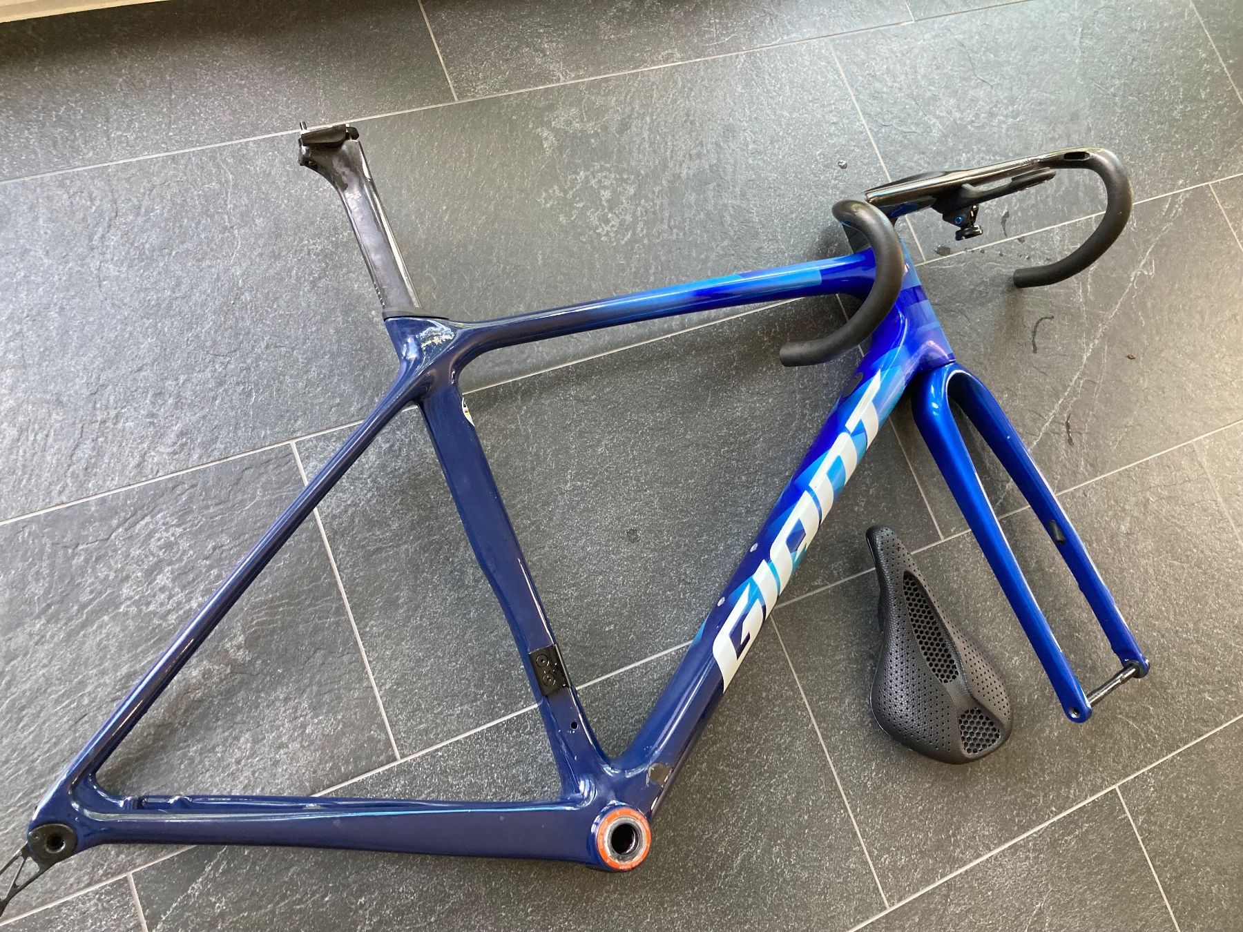 Giant Pezzi di ricambio: Giant Bicycles TCR Advanced Pro Rahmenset, Grösse Medium – Usato da Domat Ems venduto da parnifel 4