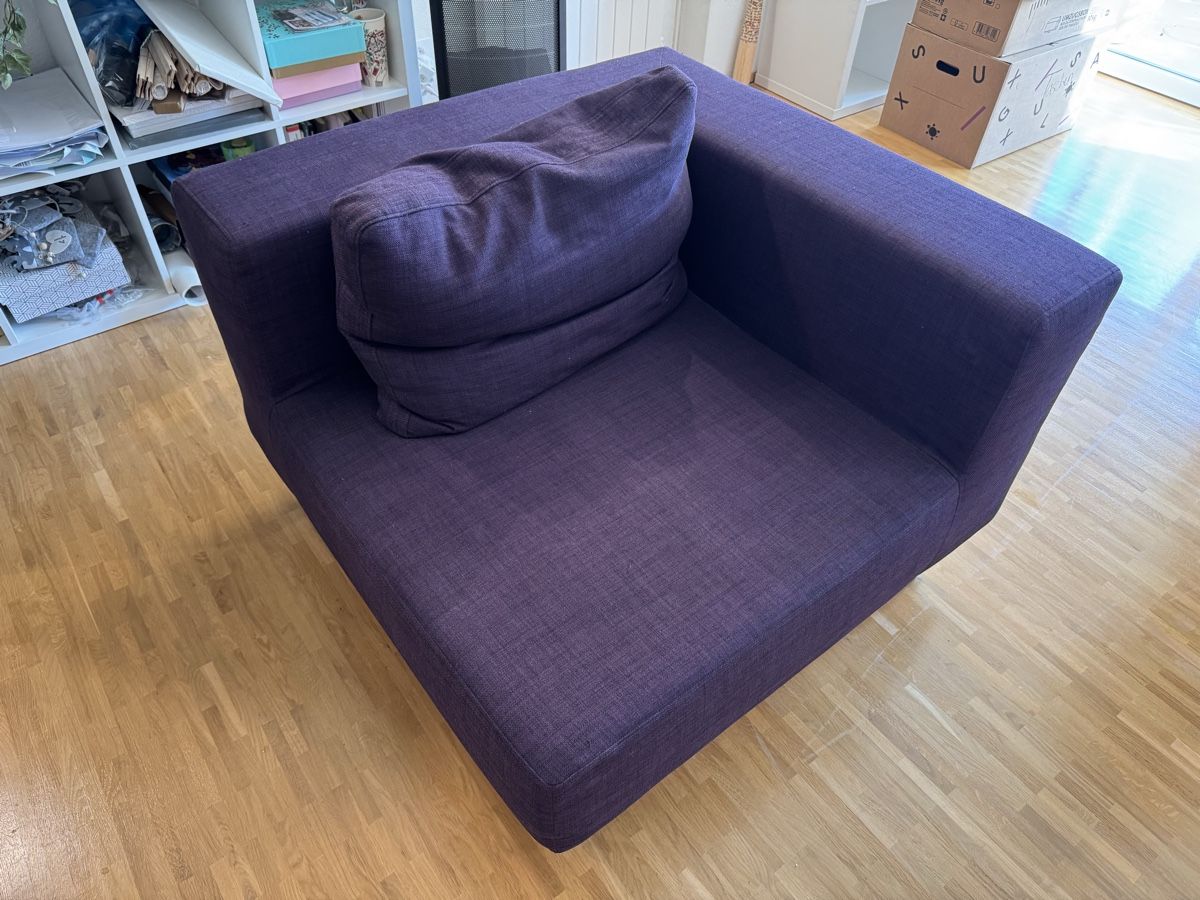 Poltrone: Sessel Sofa Eckstück Violett – Usato da Zürich venduto da Trident17374