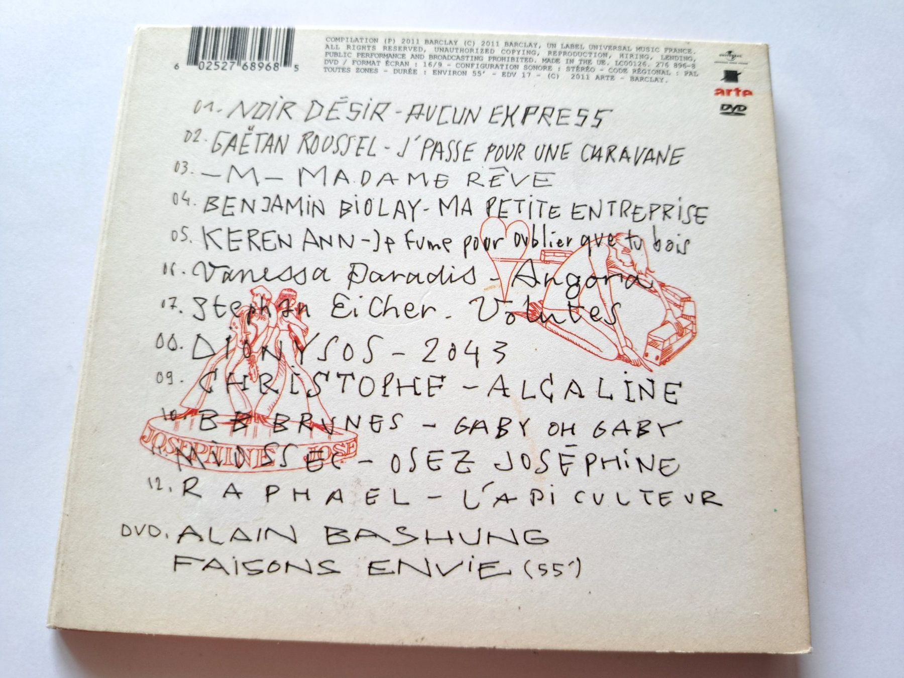 CD: Cd Tribute to Alain Bashung – Usato da Pully venduto da bro_n52j 1