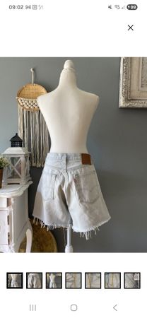 Shorts en jean Levi's délavés taille haute pour l'été ☀️