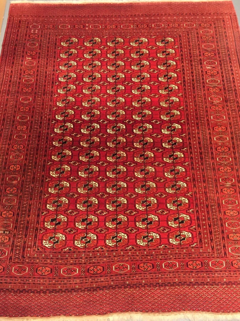Tappeti: Antik Turkmenischer   Tekke  295x239cm – Usato da Zürich venduto da Artnuvo 4