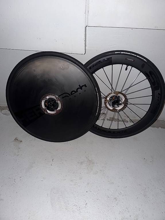 Shimano Pneus & Roues: Lenticular wheel disc + 62sl - deda Elementi hero – D'occasion à Aarau Rohr par dol_z28s 2