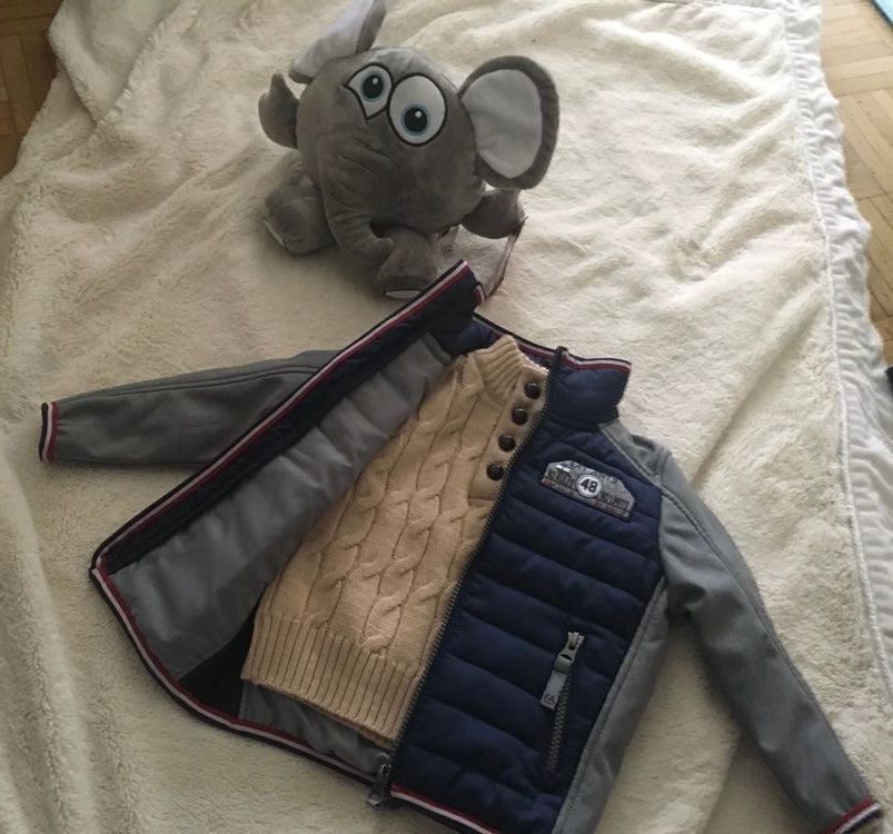 Lotti & Set di vestiti: SOFTSHELL JACKE+PULLOVER Eat Ants by Sanetta Lp 208.- KINDER – Nuovo (secondo la descrizione) da Knonau venduto da portafortuna01 9