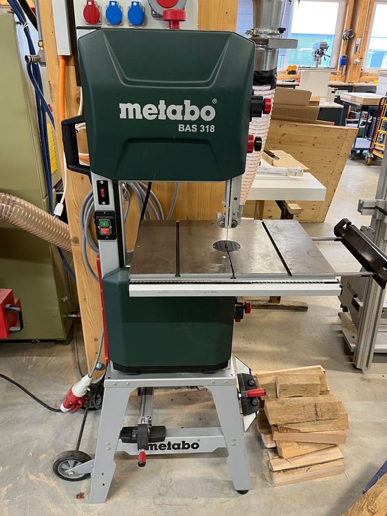 Metabo Bandsäge BAS 318 Precision - 900W Mit Untergestell & Zubehör