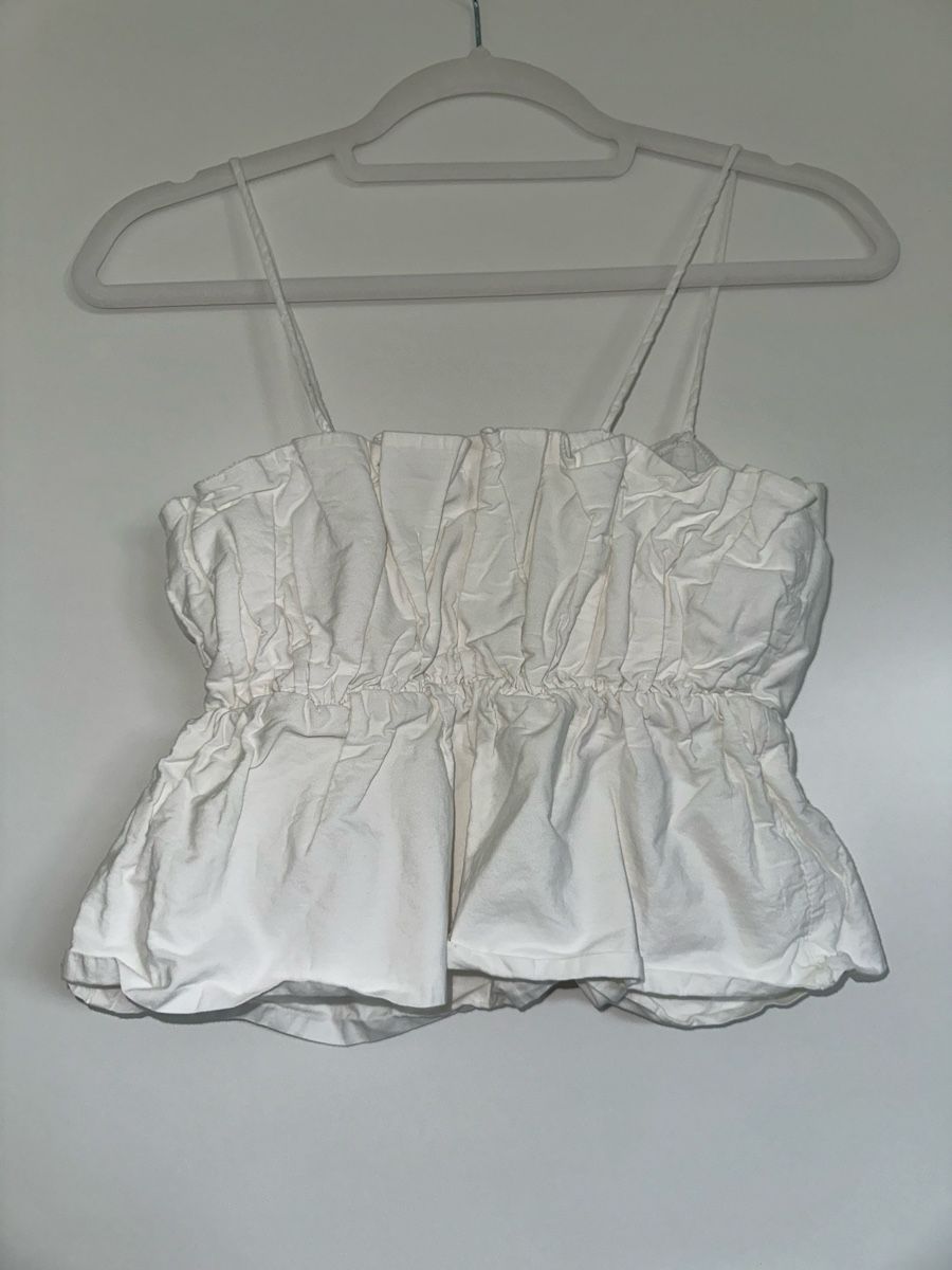 Zara Tops: ZARA Top weiss – Gebraucht aus Pratteln von sia_uk27