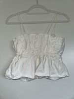 ZARA Top weiss