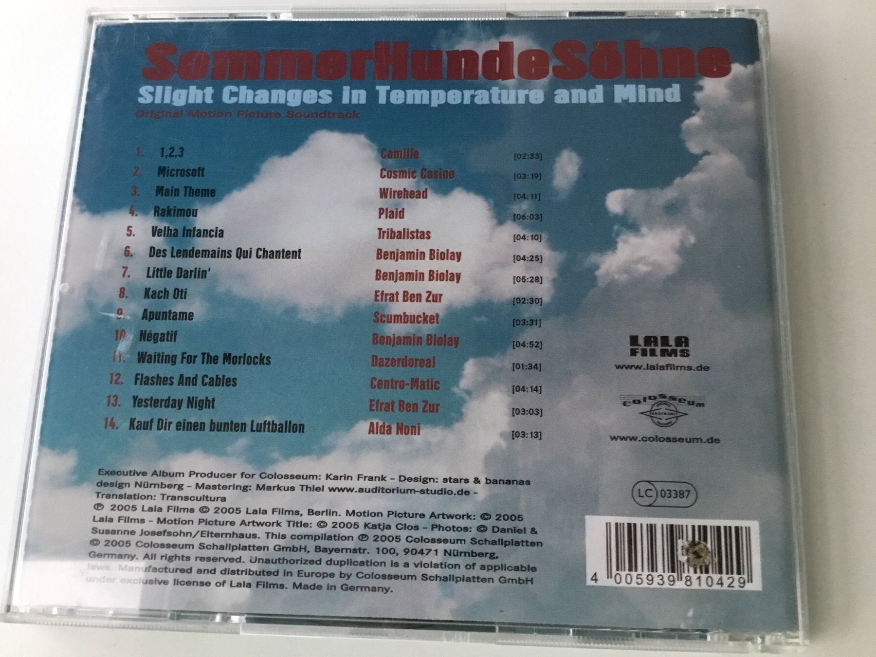 CD: Sommer Hunde Söhne - Soundtrack – Usato da Rüti ZH venduto da alumedien 1