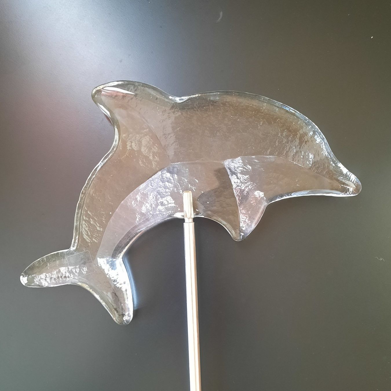 Glasi Hergiswil Tutte le decorazioni: Delphin auf Stab, Glasi Hergiswil – Usato da Greifensee venduto da Snowtime