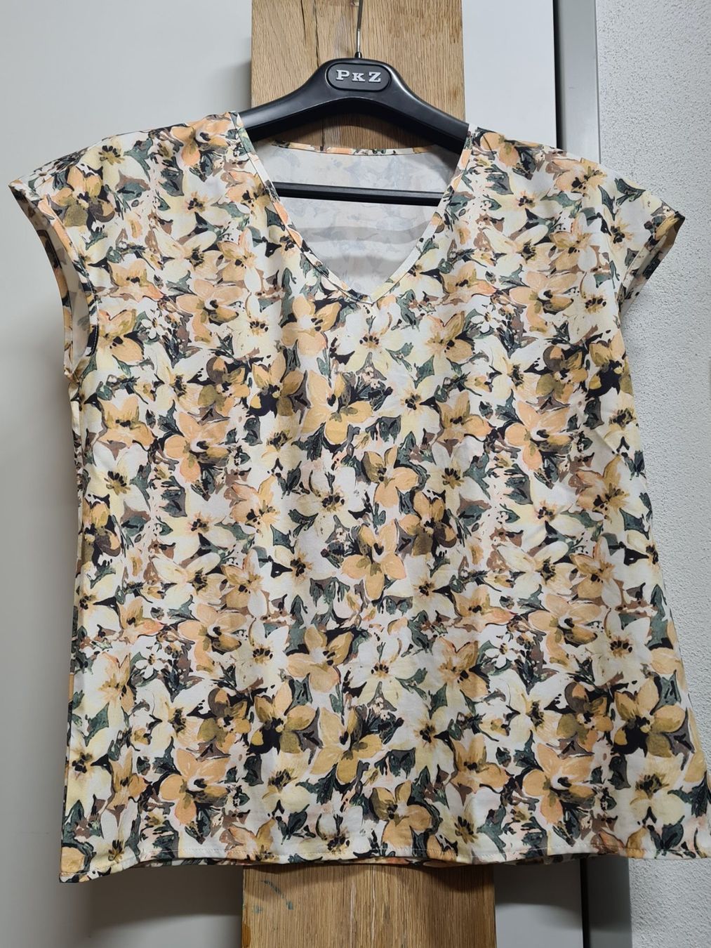 Camicette: Damen Kurzarm Sommer Blusentop, ca.L – Usato da Amriswil venduto da used2use