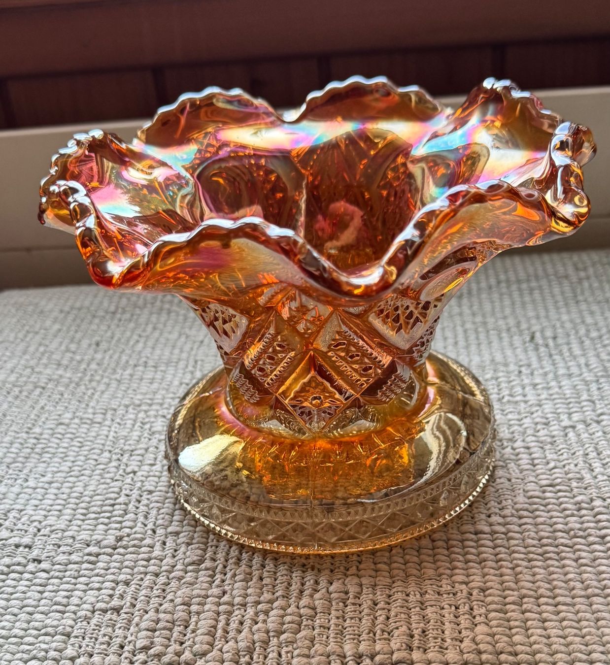 Ciotole: Karneval Glas Schüssel Marigold – Usato da Grabs venduto da Dekostuebli