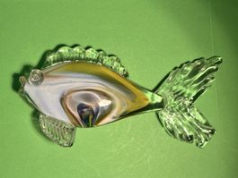 Schöner Muranoglas Fisch Dekofisch