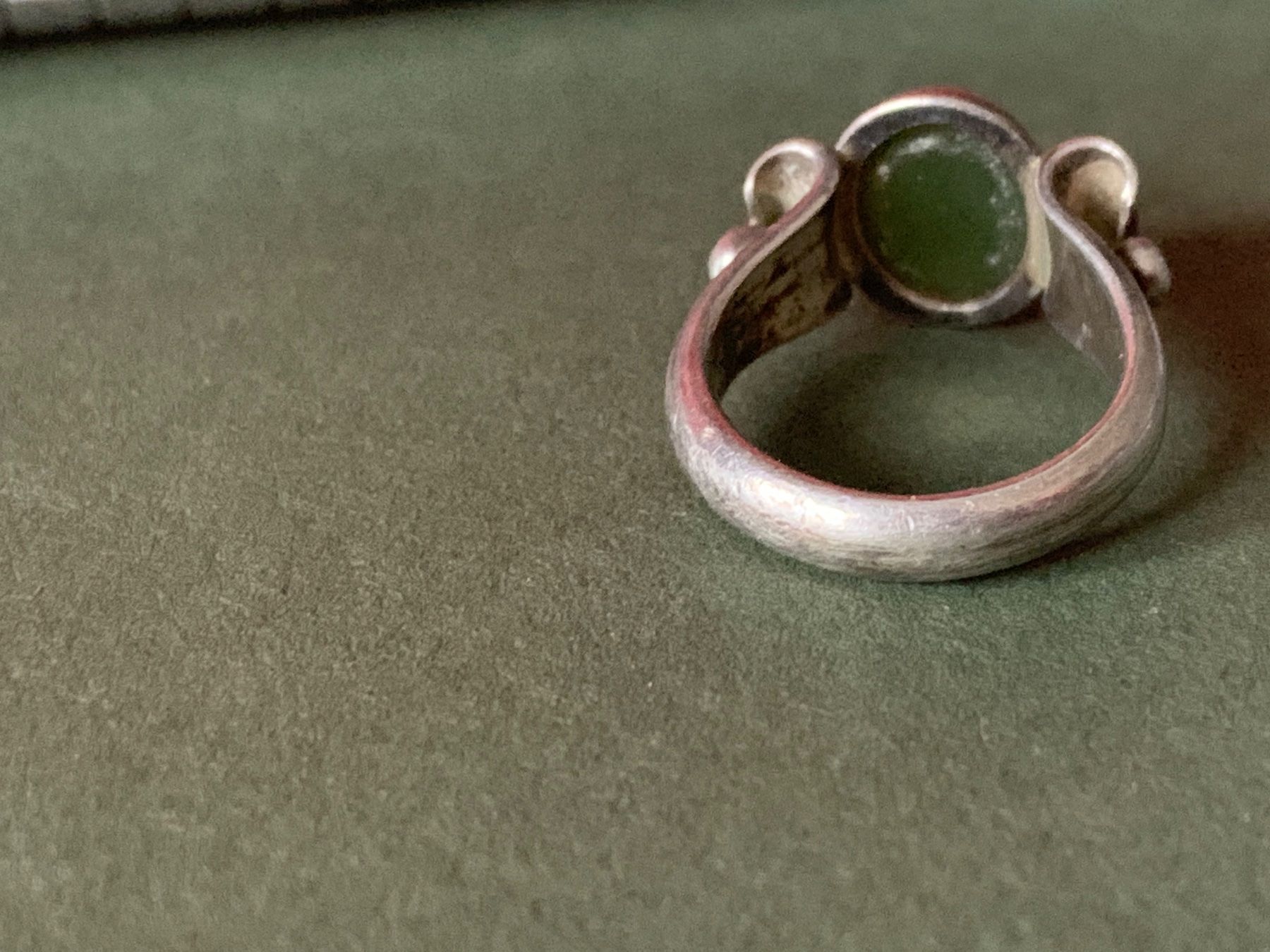Anelli: Silberring lovely green (50) – Usato da Dittingen venduto da Bellevista 4