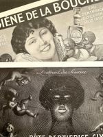 Gellé Zahnpasta Dentifrice - 4  Werbungen/Publicités 1913/16