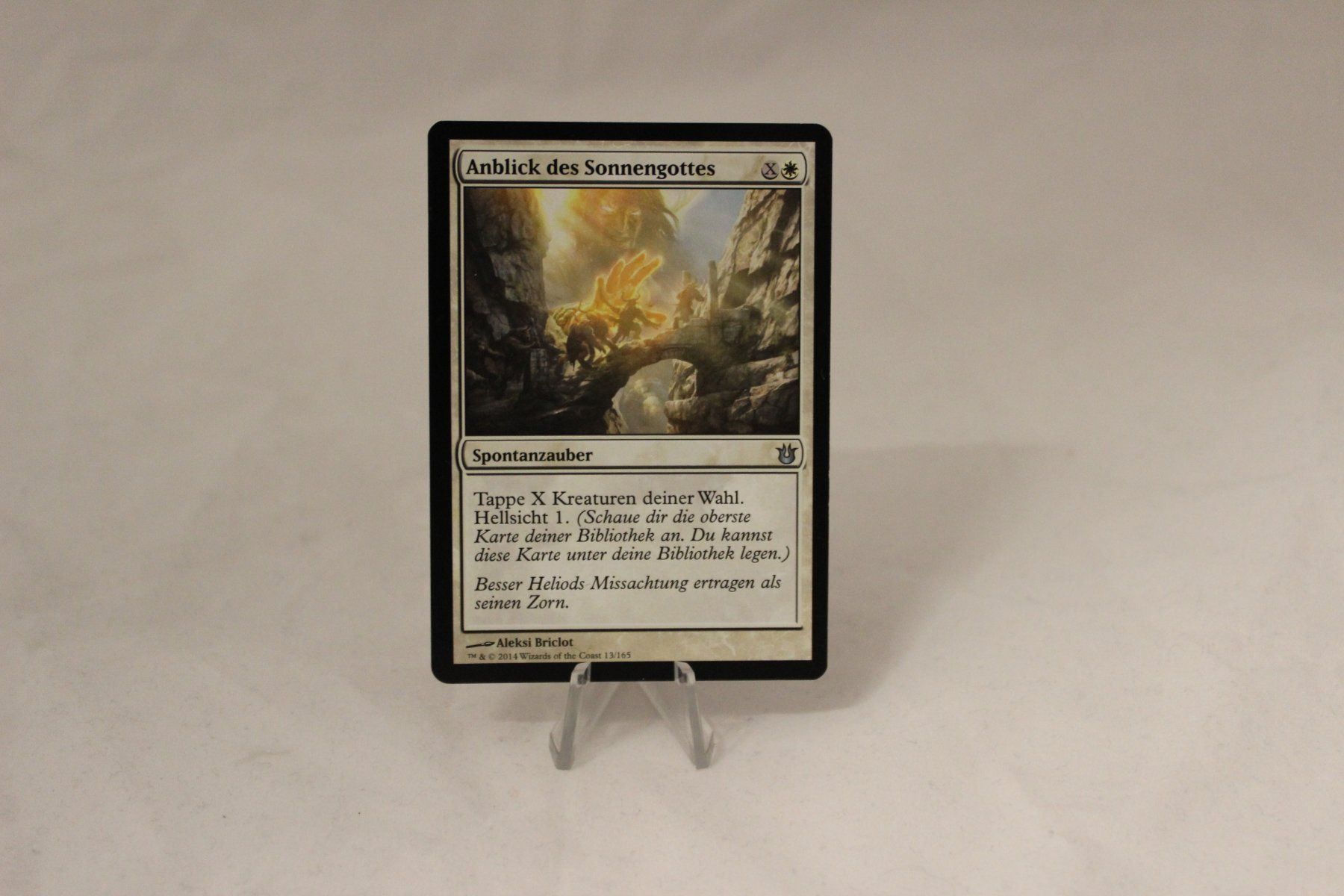 Magic The Gathering Carte collezionabili: Anblick des Sonnengottes - Magic – Usato da Dulliken venduto da Sefty