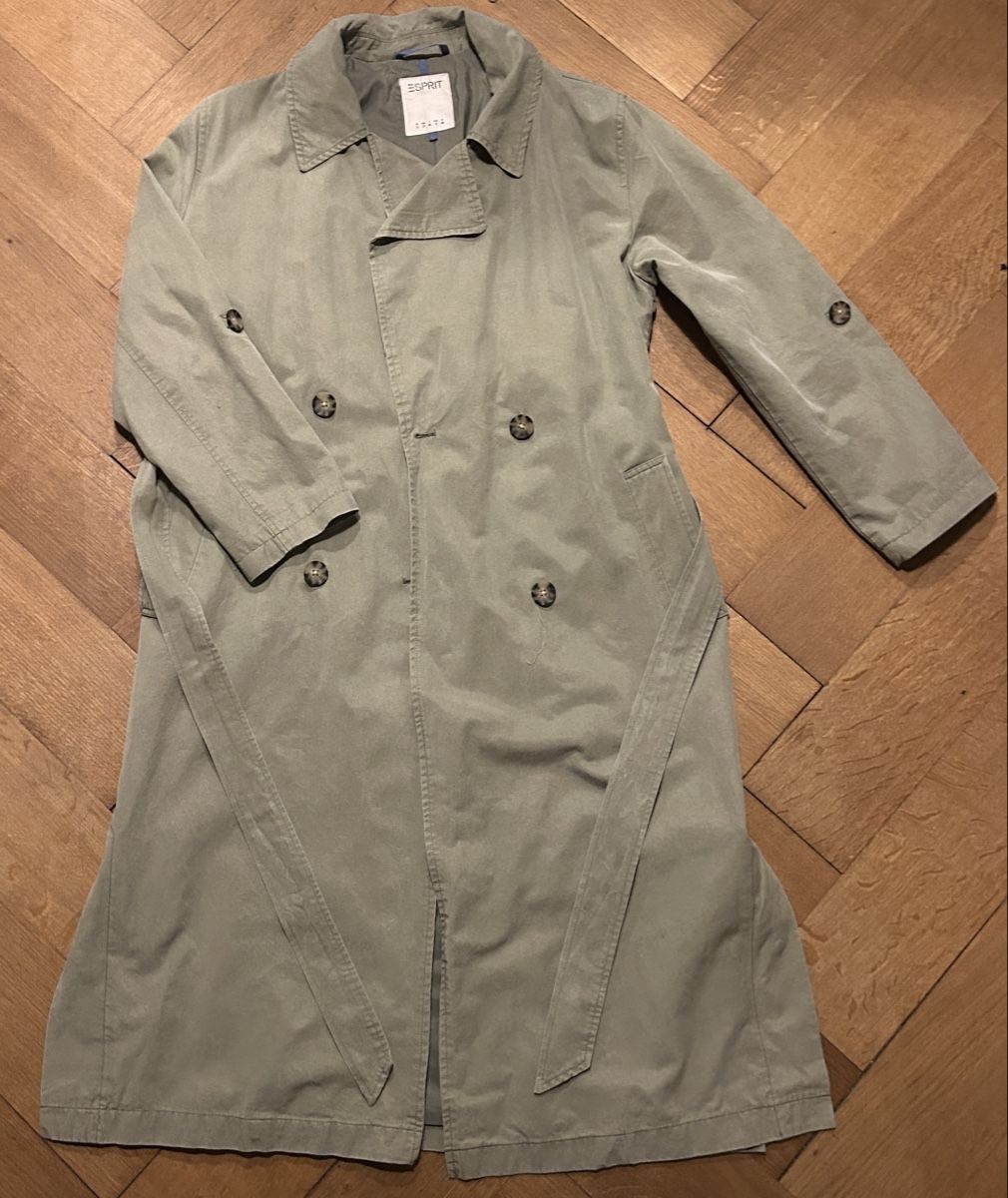Esprit Giacche: Trench Esprit vert longueur midi – Usato da Zürich venduto da wer_r8yf