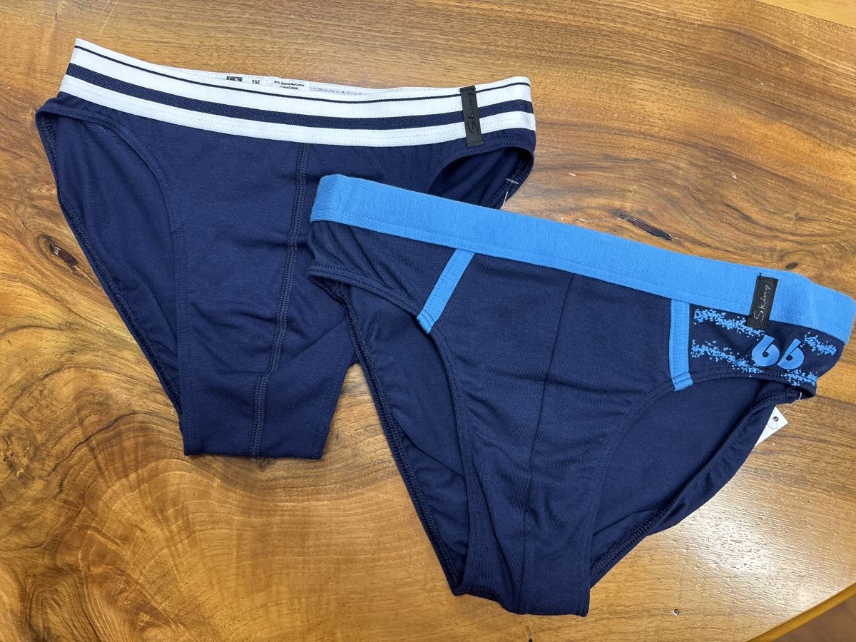 Biancheria intima: 2 Slips Skiny blau Grösse 152  – Nuovo e nell'imballaggio originale da Cumpadials venduto da ofe_btq6