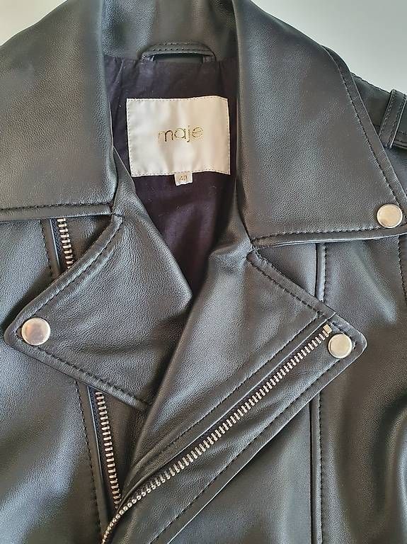 Maje Giacche: Veste courte en cuir Maje, 40 FR – Nuovo (secondo la descrizione) da Grand-Lancy venduto da kri_qk5y 1