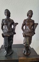 Eduard Spörri 1 (eine) schöne Bronze Skulptur