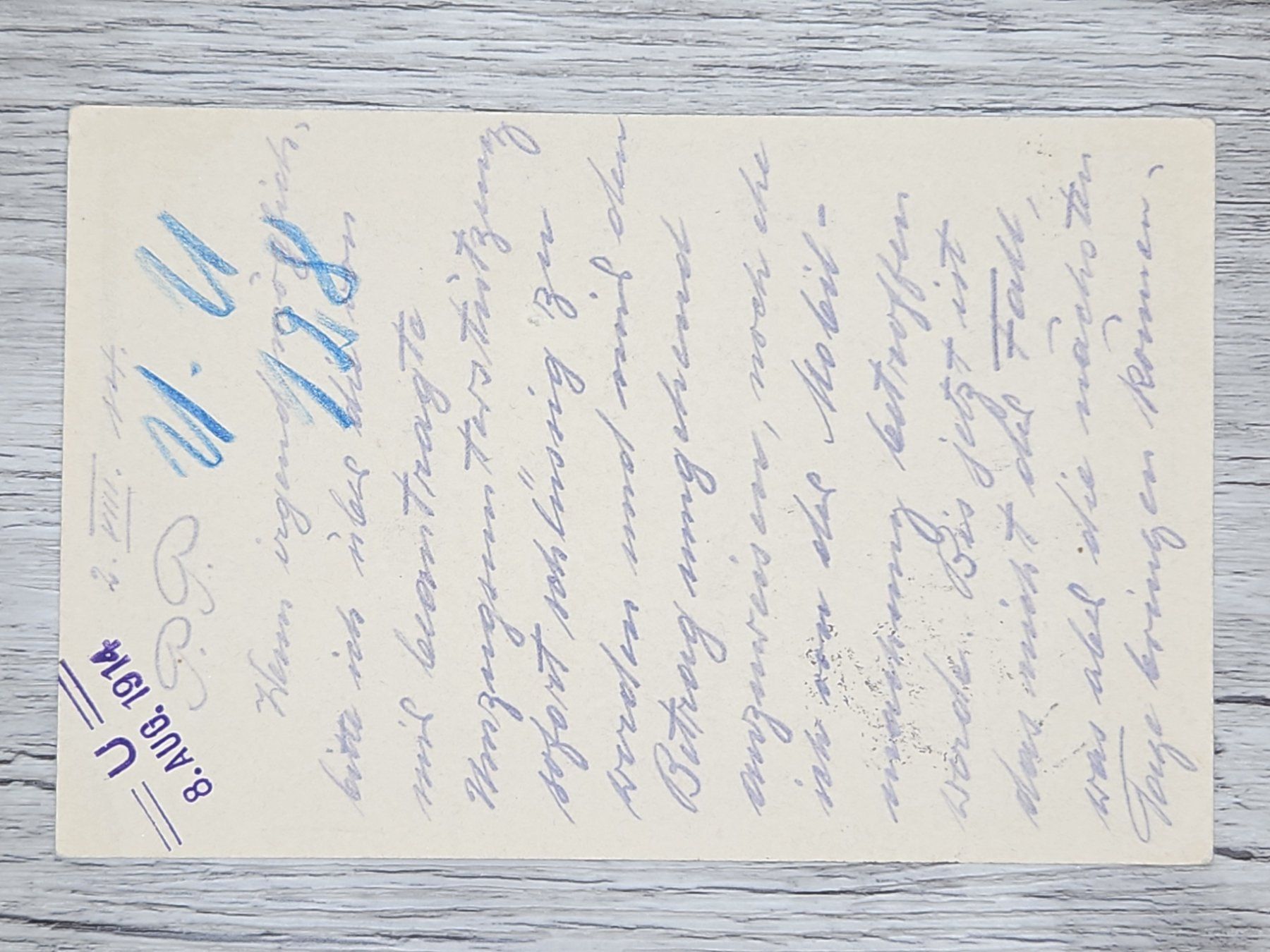 Tutti i francobolli: CL16 Carte Postale + Timbre Autriche 1914 – Usato da Cousset venduto da Patrick_Collections 1