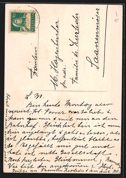 Cartes postales: Rieden /SG, Pension Bellevue mit Garten – D'occasion à Berlin par bartko-reher 1