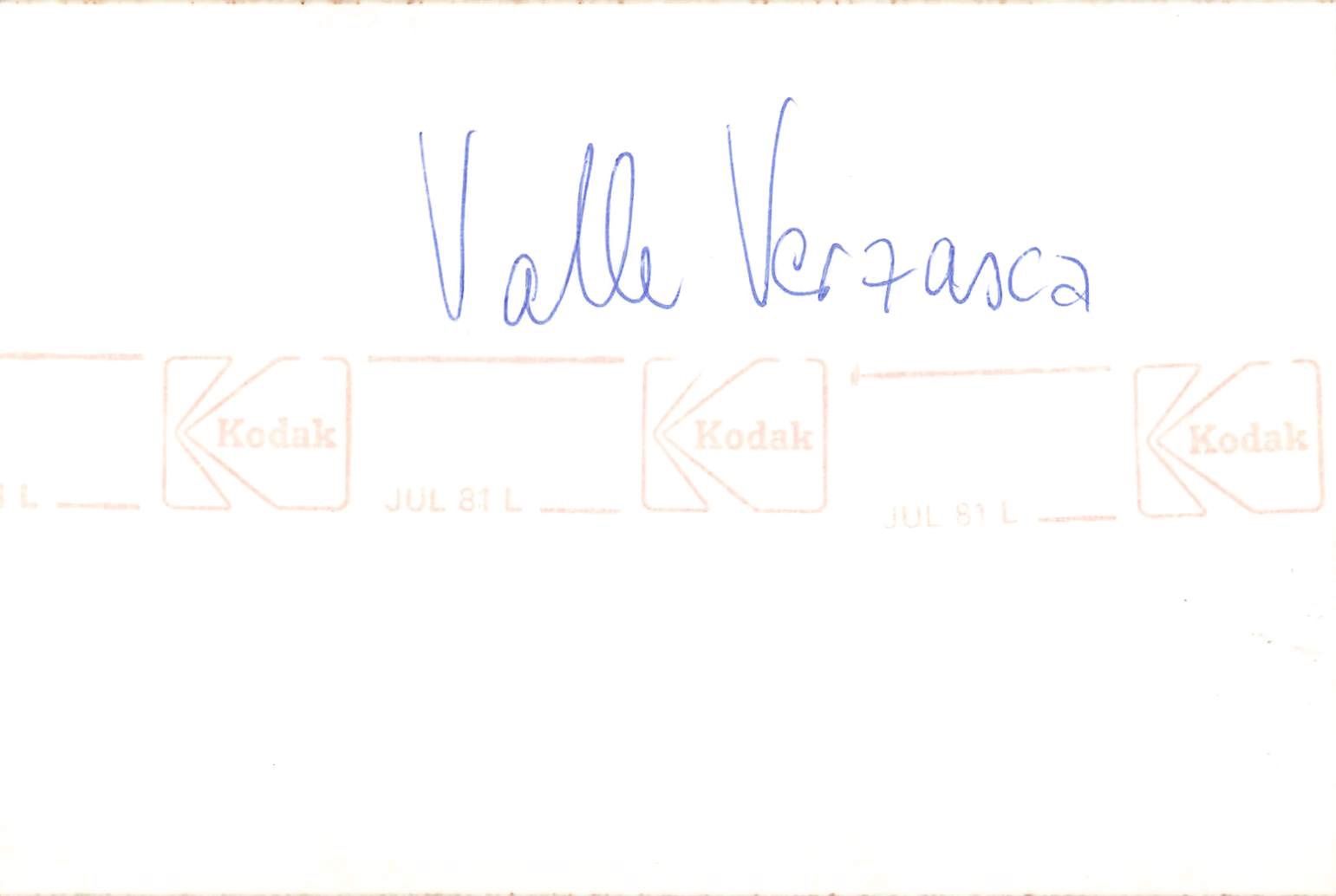 Cartoline postali: Valle Verzasca 1981 foto  – Usato da Biasca venduto da Blenio71 1