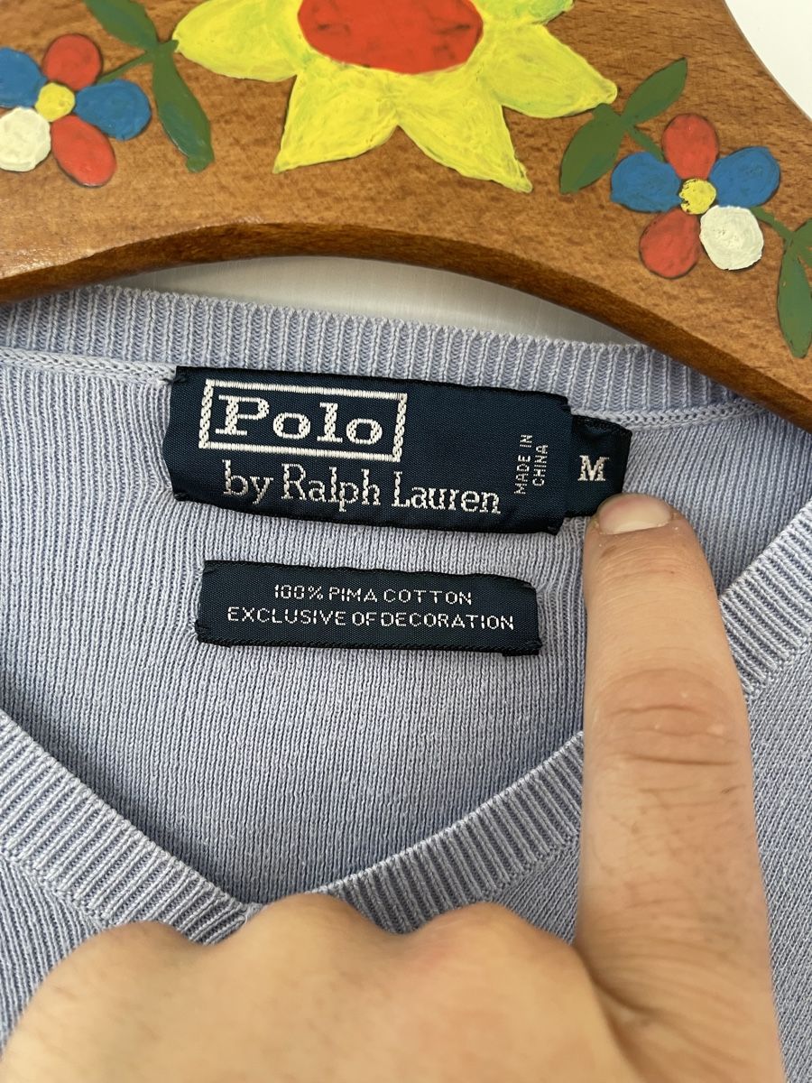 Ralph Lauren Maglioni & Felpe: Polo Ralph Lauren Pullover, hellblau, Grösse M, Top! Y2k – Usato da Wetzikon ZH venduto da Jan_wojt 2