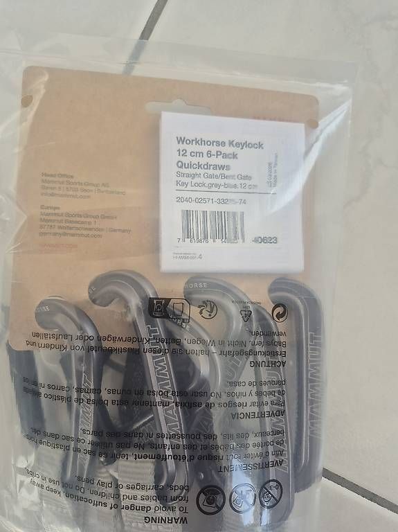 Kletterausrüstungen: Mammut Workhorse Keylock – Gebraucht aus Wittenbach von tal_8vrm 1