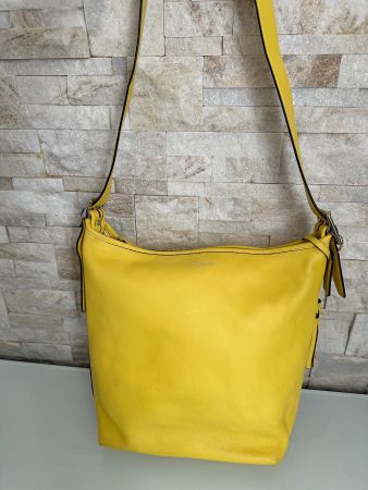Gelbe Coach Handtasche- Ideal für den Frühling Nr. 845