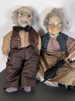 Oma und Opa Puppen-Ehepaar, Sammlerpuppen, Top Zustand!