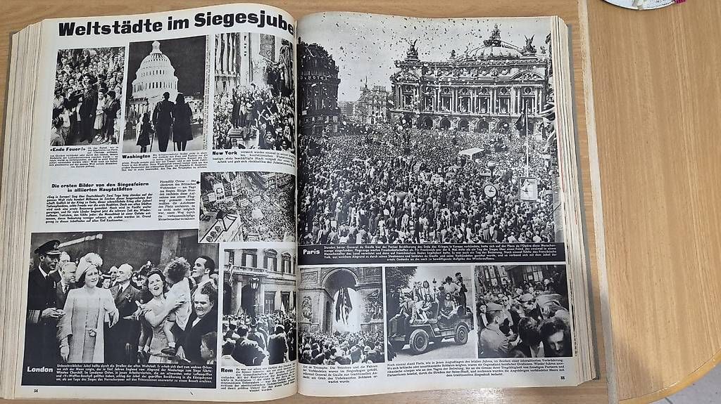 Zeitschriften & Magazine: Schweizer Illustrierte Zeitung, Bände 1943/44/45  – Gebraucht aus Embrach von Beteigeuze 2