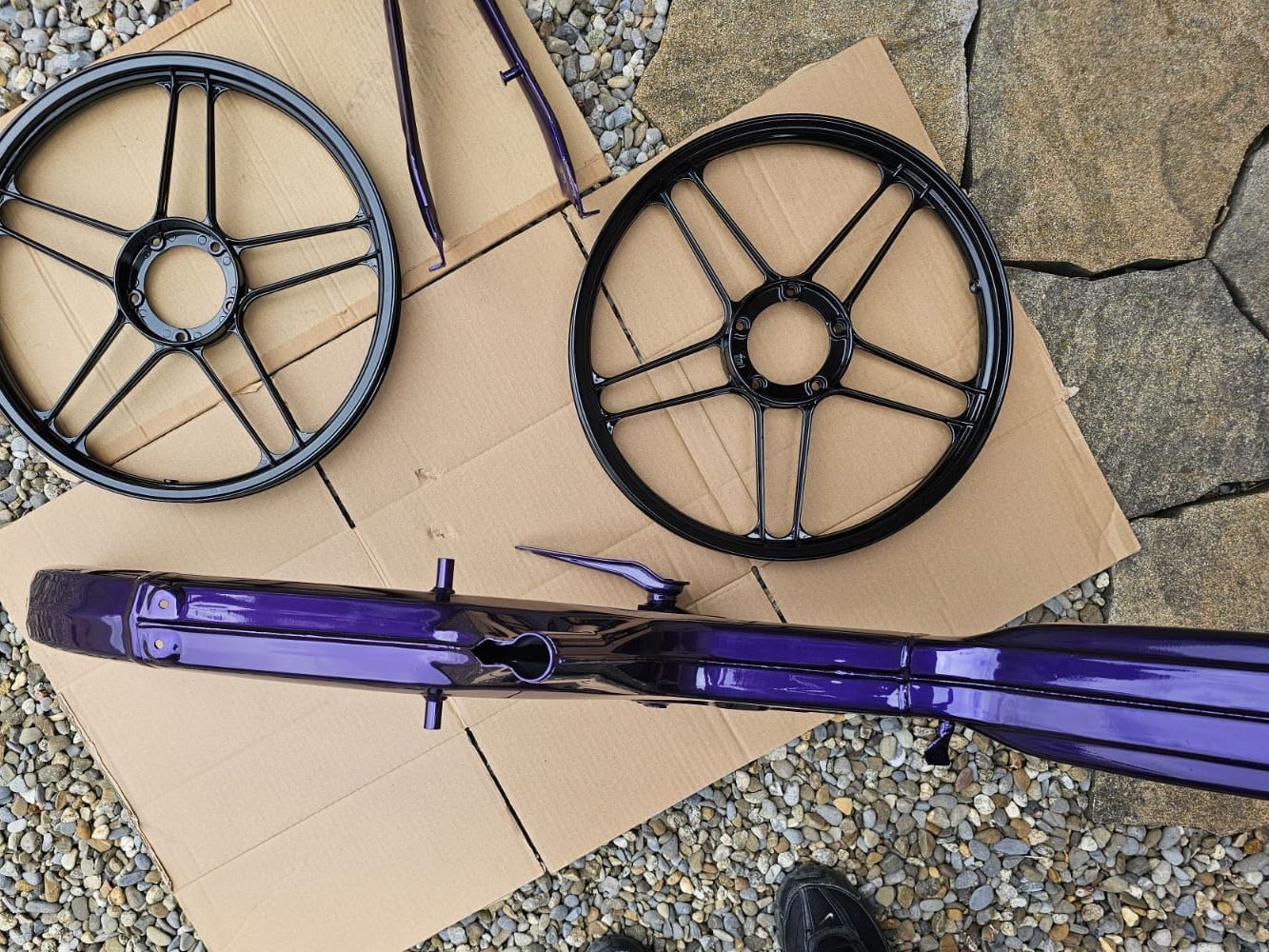 Puch Ciclomotori: Puch Maxi S, Auberginen-violet – Usato da Forst venduto da munggeli_79 1