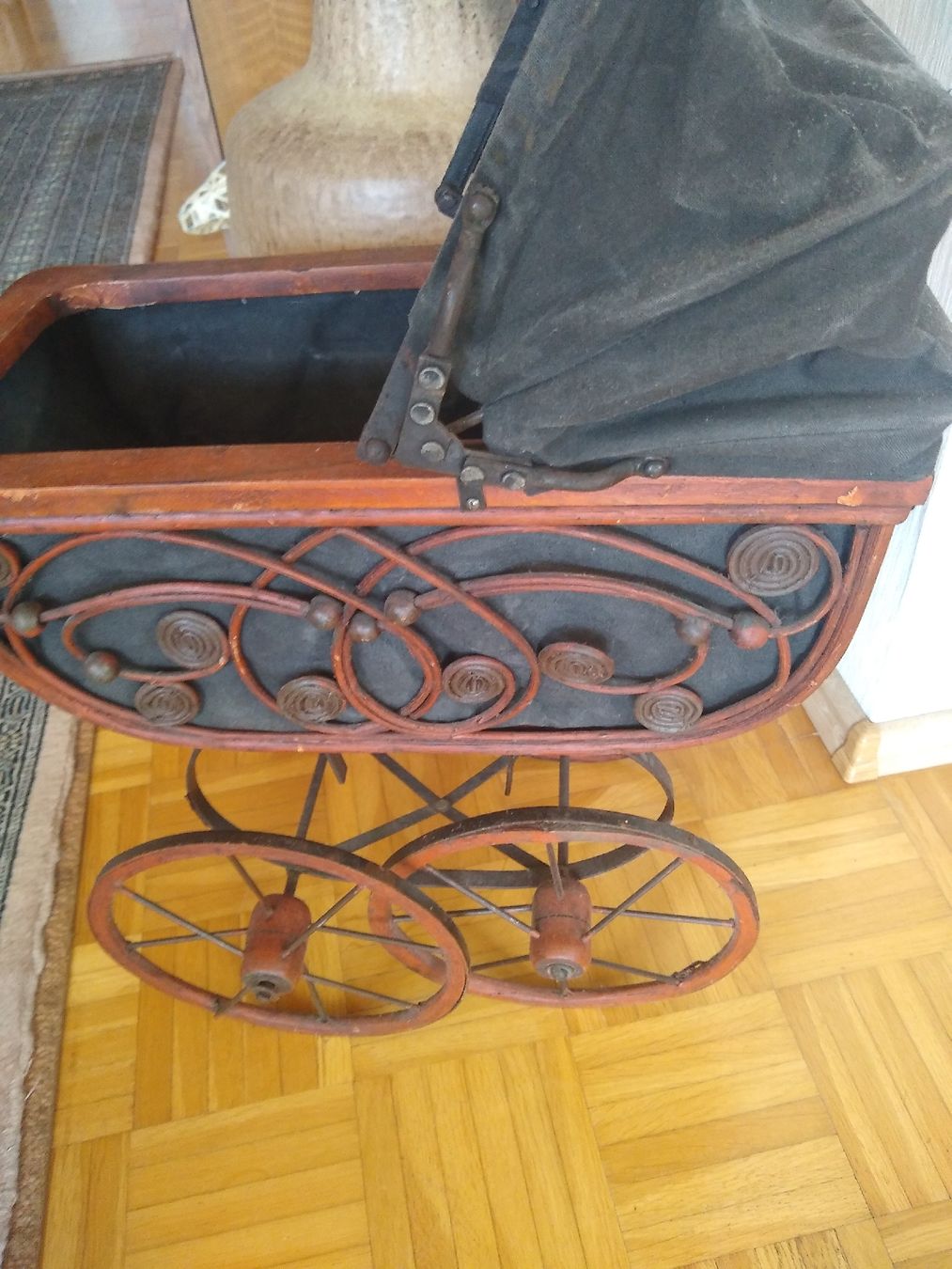 Puppenwagen: Holtz Puppe wagen - doll carriage – Gebraucht aus Dübendorf von LoRi-2026 4