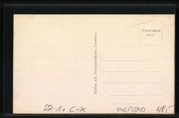 Cartes postales: AK Lausanne, La Synagogue, Synagoge – D'occasion à Berlin par bartko-reher 1